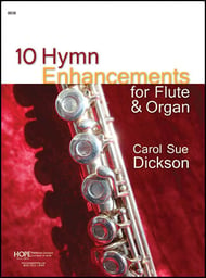 10 Hymn Enhancements Flute and Organ P.O.D. cover Thumbnail